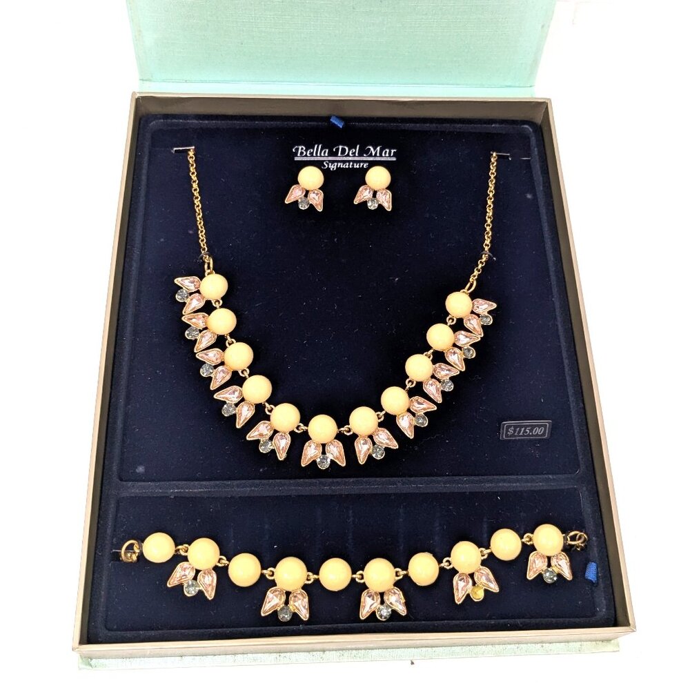 Bella Del Mar Expessions Collection Statement 3 Piece Jewelry Prarure MCM Reviva